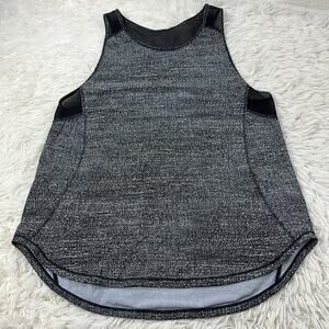 Lululemon Sculpt Tank Black White